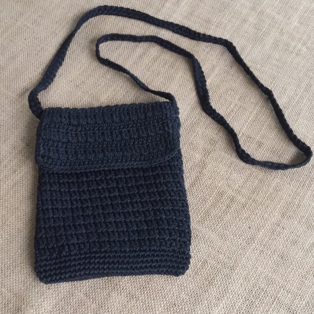 The Sak mini crocheted crossbody bag